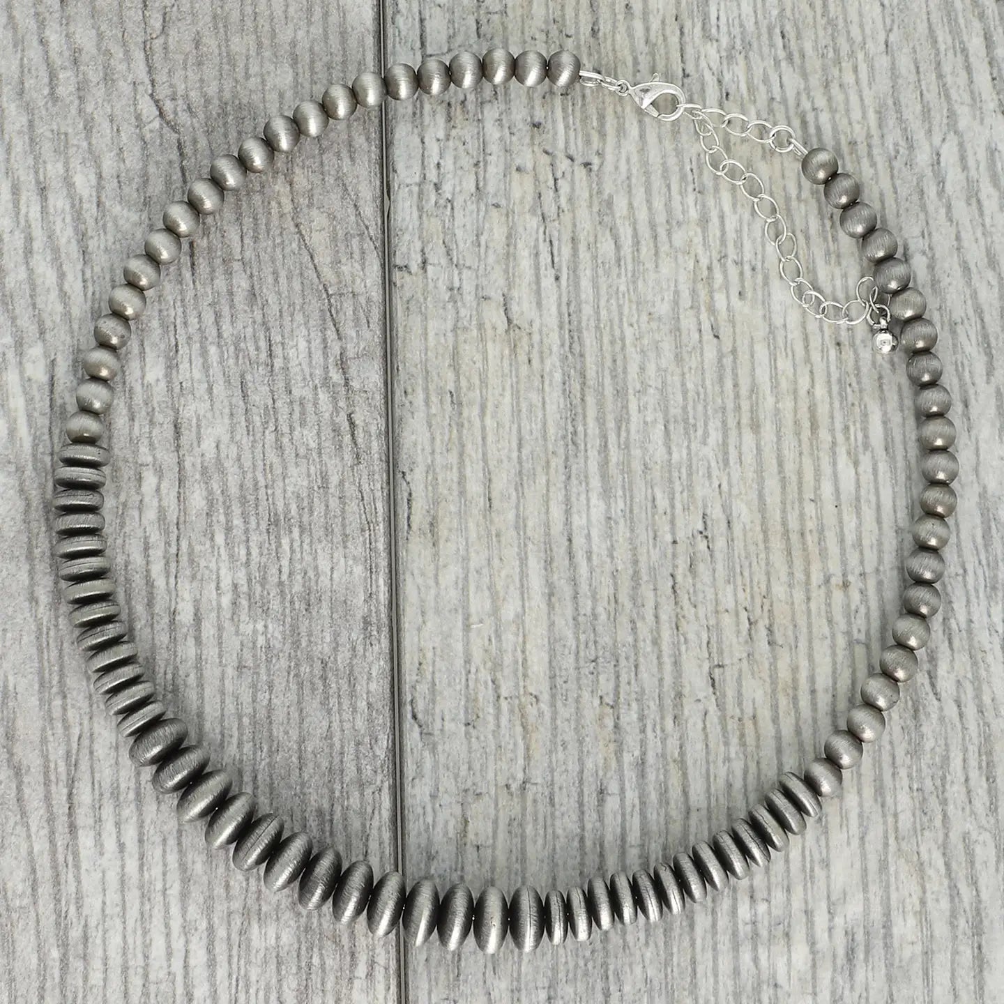 Navajo Pearl Beaded Collar Necklace