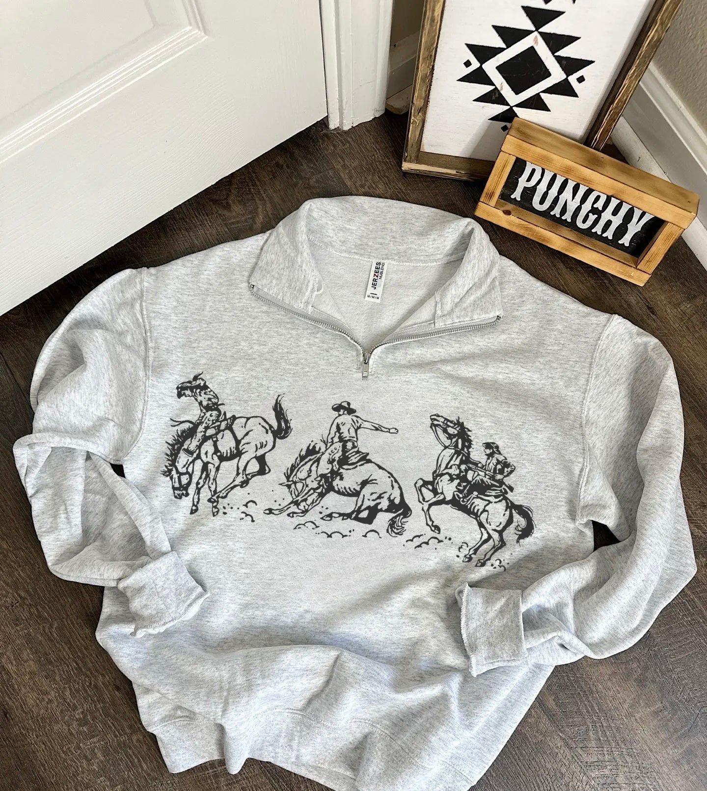 Cowboy Buds Quarter Zip